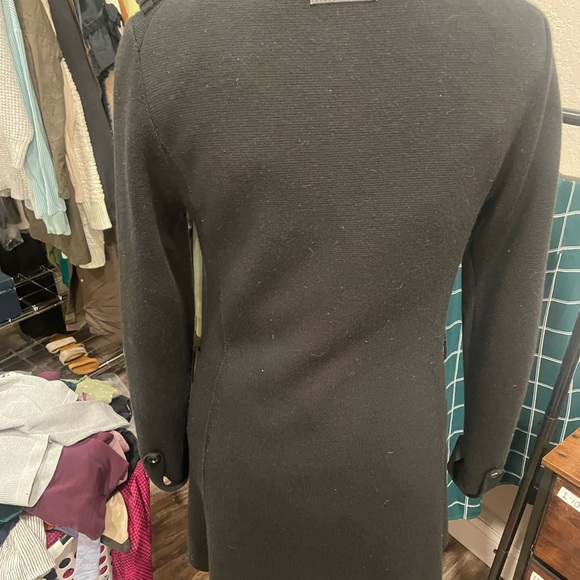 Burberry Black Double-Breasted Trench Coat - Picture 3 of 5